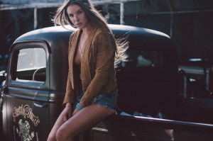 Asher Moss and Ashleah O'Shea at Powerplant Motorcycles