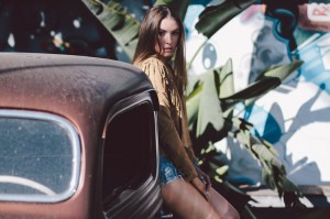 Asher Moss and Ashleah O'Shea at Powerplant Motorcycles